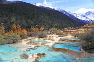 27286 ทัวร์จีน วัน 5 คืน เที่ยว 3 อุทยาน อุทยานหวงหลง ชมทะเลสาบจิ่วจ้ายโกว ภูผาหิมะต๋ากู่ปิงชวน 6 บิน ไทยเวียตเจ็ท
