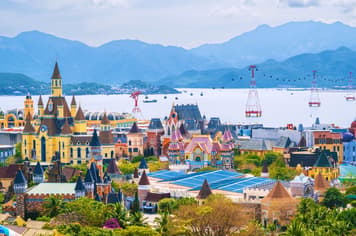 27587 ทัวร์เวียดนาม วัน 2 คืน สวนสนุกวินวันเดอร์ โบสถ์หินญาจาง วัดลองเซิน 3 บิน ไทยเวียตเจ็ท