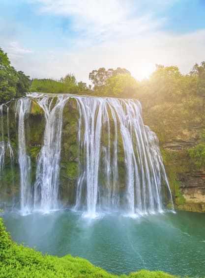 ทัวร์จีน กุ้ยหลิน 5 วัน 4 คืน KWEAQ0425 หมู่บ้านวูเจียงจ้าย น้ำตกหวงกั่วซู่ ช็อปปิ้งถนนคนเดินชิงหยุน วัดโบราฌเซียนหมิง บิน AQ (BKK)       