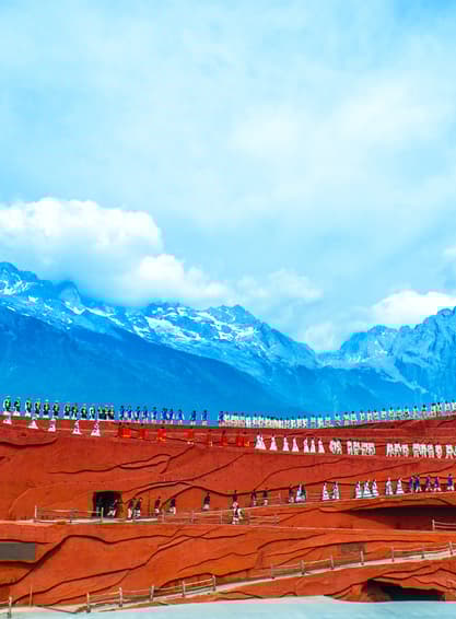 ทัวร์จีน คุนหมิง 6 วัน 5 คืน KMGKY0126 ภูเขาหิมะมังกรหยก แชงกรีล่า บิน KY (BKK)