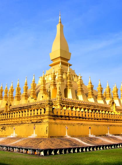 ทัวร์ลาว เวียงจันทร์ วังเวียง 3 วัน 2 คืน พระธาตุหลวง ใส่บาตรข้าวเหนียว บิน SL