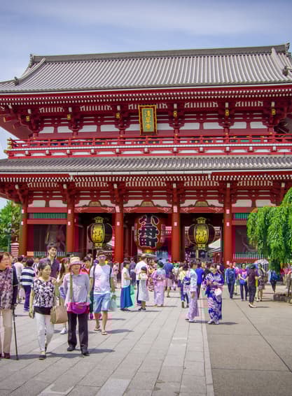 ทัวร์ญี่ปุ่น โตเกียว 5 วัน 3 คืน XJ293 วัดอาซากุสะ หมู่บ้านโอชิโนะฮัคไค บิน XJ (DMK)