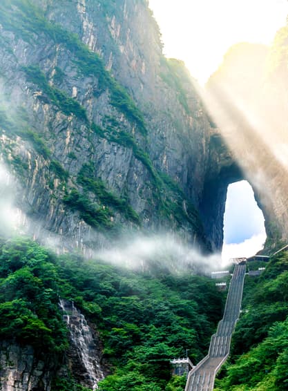 ทัวร์จีน จางเจียเจี้ย เฟิงหวง 5 วัน 4 คืน BT-DYG28_SL ฟูหรงเจิ้น หุบเขาอวตาร บิน SL (DMK)