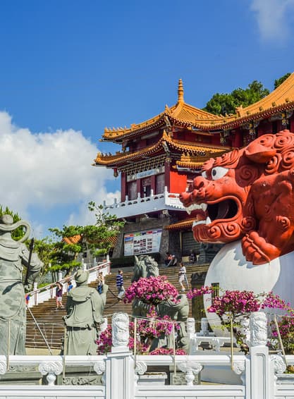 ทัวร์ไต้หวัน ไทจง ไทเป 4 วัน 3 คืน BT-TPE63_VZ สวนดอกไม้จงเช่อ วัดหลงซาน (ซากุระ) บิน VJ (BKK)