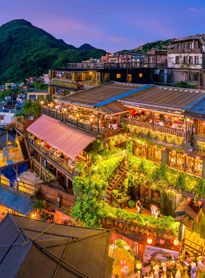 ทัวร์ไต้หวัน ไทจง ไทเป 4 วัน 3 คืน BT-TPE16_VZ ทะเลสาบสุริยันจันทรา หมู่บ้านจิ่วเฟิ่น บิน VZ (BKK)