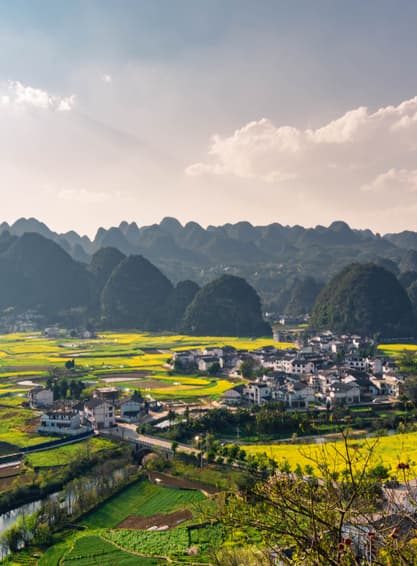 ทัวร์จีน คุนหมิง 4 วัน 3 คืน BT-KMG43_KY หมู่บ้านเฟิงหลินปู้อี หุบเขารอยแยกหม่าหลิงเหอ บิน KY (BKK)