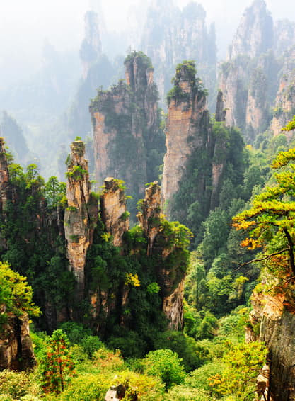 ทัวร์จีน จางเจียเจี้ย 6 วัน 5 คืน DYGSL2325 เมืองโบราณเฟิ่งหวง นั่งเรือแม่น้ำถัวเจียง บิน SL (DMK)