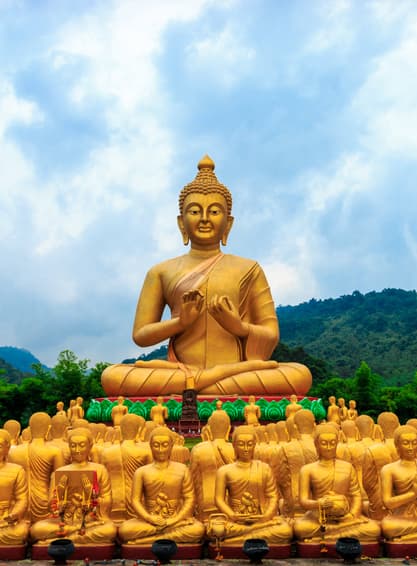 ทัวร์อินเดีย 8 วัน 7 คืน GO1GAY-TG005 องค์พระพุทธเมตตา ต้นพระศรีมหาโพธิ์ เขาคิชกูฎ วัดเวฬุวัน บิน TG (BKK)