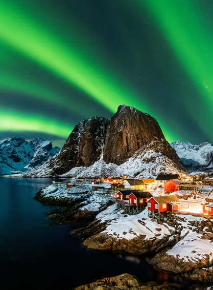 ทัวร์นอร์เวย์ 10 วัน 7 คืน แสงเหนือ ล่องเรืออาร์คติกฟยอร์ด โลโฟเทน บิน TG (BKK)