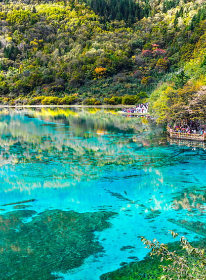 ทัวร์จีน เฉิงตู 6 วัน 5 คืน GO1TFU-SL014 อุทยานสี่ดรุณี อุทยานปี้เผิงโกว อุทยานจิ่วจ้ายโกว...วิวที่ฮีลใจ *นั่งรถไฟความเร็วสูง/ไม่ลงร้านช้อป* (ผ่อน 0%) บิน SL (DMK)