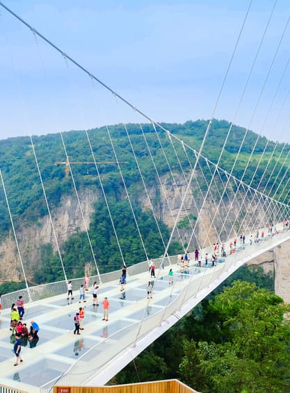 ทัวร์จีน จางเจียเจี้ย 5 วัน 4 คืน WDCSX005 เมืองโบราณเฟิ่งหวง ล่องเรือแม่น้ำถัวเจียง หมู่บ้านฟูหรง เขาเทียนเหมินซาน บิน FD (DMK) 