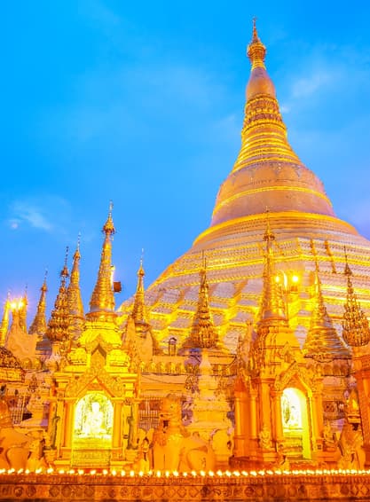 ทัวร์พม่า ย่างกุ้ง 3วัน 2คืน WDRGN005 อินทร์แขวน ชเวดากอง บิน 8M (BKK)