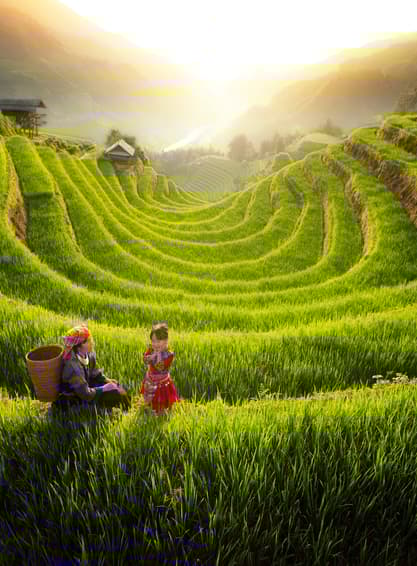 ทัวร์เวียดนาม ฮานอย ซาปา นิงห์ปิงห์ 4 วัน 3 คืน CFDH5 โบสถ์หินที่เก่าแก ลาวไก ซาปา วัดเฉินก๊วก บืน FD (DMK)