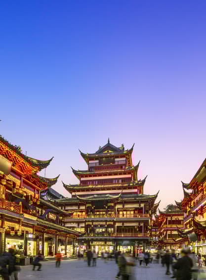 ทัวร์จีน เซี่ยงไฮ้ 5 วัน 3 คืน PVGSL0325 ตลาดเฉิงหวังเมี่ยว ถนนนานกิง ฟรอเลนเทีย วิลเลจเอ้าเล็ท หาดไว่ทาน บิน SL (DMK)