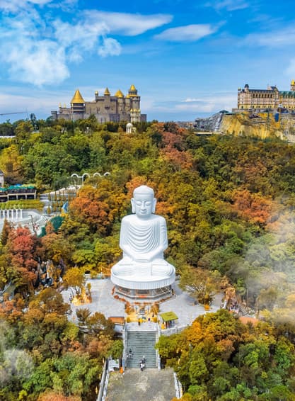 ทัวร์เวียดนาม ดานัง เว้ ฮอยอัน 4 วัน 3 คืน PV-MIRACLE-VN หมู่บ้านกั๊มทาน หมู่บ้านแกะสลักหินอ่อน เมืองโบราณฮอยอัน วัดเจดีย์เทียนมู่  บิน VN (BKK)