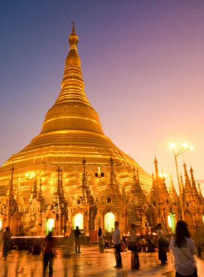 ทัวร์พม่า ย่างกุ่ง 1 วัน 59513 WDRGN004 เจดีย์สุเหร่ พระมหาเจดีย์กาบาเอ พระเจดีย์โบตะทาวน์ พระมหาเจดีย์ชเวดากอง บิน FD (DMK)