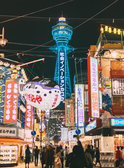 ทัวร์ญี่ปุ่น โอซาก้า โตเกียว 6 วัน 4 คืน JXJ252 วัดคิโยมิสุเดระ ชิราคาวาโกะ ย่านซันมาชิซูจิ ย่านชินเซไก (ซากุระ) บิน XJ (DMK)