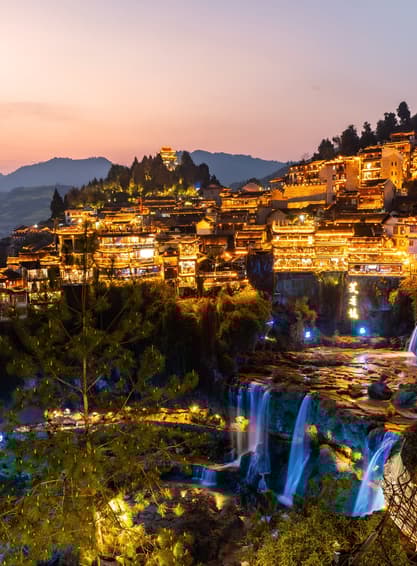 ทัวร์จีน ฉางชา 5 วัน 4 คืน CSX18 น้ำตกฟูหรงเจิ้น ตึกมหัศจรรย์ 72 เทียนเหมินซาน ล่องเรือแม่น้ำถัวเจียง บิน FD (DMK)