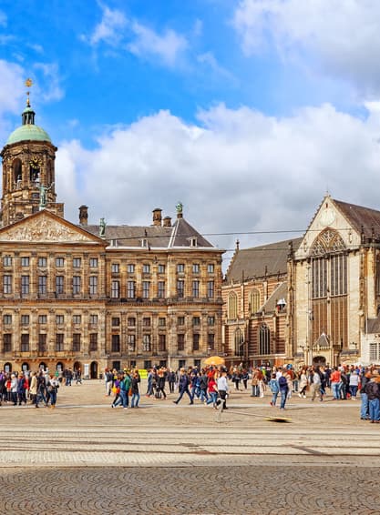 ทัวร์ยุโรป เยอรมัน เนเธอร์แลนด์ เบลเยียม ฝรั่งเศส 9 วัน 6 คืน GO3FRA-TG018 จัตุรัสโรเมอร์ ศาลาว่าการ ถนนช้อปปิ้งซายล์ บิน TG (BKK)