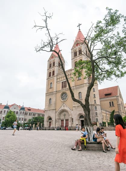 ทัวร์จีน เยียนไถ ขิงเต่า 6 วัน 5 คืน 2UYNT-CZ002 ประติมากรรมวาฬเกยตื้นผู้โดดเดี่ยว ถนนริมหาด คบเพลิงหมายเลข 8 บิน CZ (BKK)