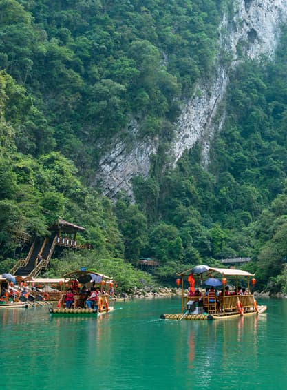 ทัวร์จีน กุ้ยหลิน 5 วัน 4 คืน 2UKWL-VZ001  เมืองโบราณเซียสื่อ หมู่บ้านแม้วซีเจียง เสี่ยวชีโข่ว จิ้วจ้ายโกวน้อย บิน VZ (BKK)