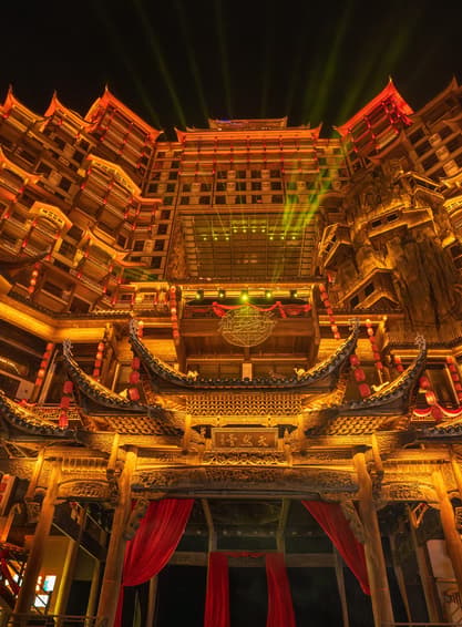 ทัวร์จีน จางเจียเจี้ย 6 วัน 5 คืน ZGYIH-26039H ล่องเรือชมทัศนียภาพช่องเขาซาน เมืองโบราณฝูหรงเจิ้น เขตอุทยานจางเจียเจี้ย บิน 9H (BKK)