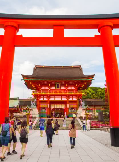 ทัวรฺญี่ปุ่น โอซาก้า 5 วัน 3 คืน ZGKIX-2623MM ศาลเจ้าฟูชิมิอินาริ วัดคิโยมิสึ ตลาดปลาคุโรมง บิน MM(BKK)