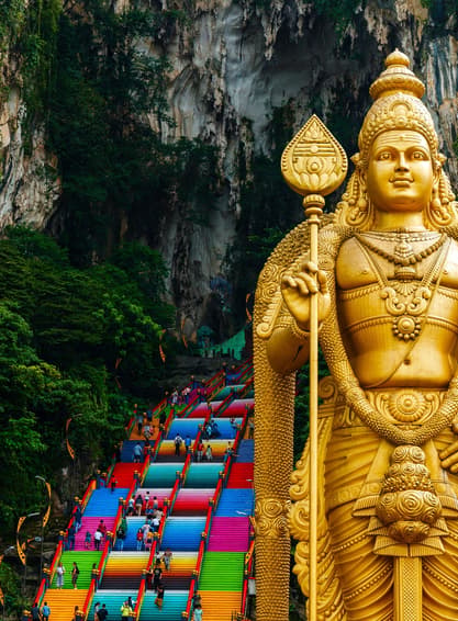 ทัวร์มาเลเซีย 3 วัน 2 คืน SPHZ-M10 ล่องเรือปุตราจายา เก็นติ้งไฮแลนด์ วันชินสวี วัดถ้ำบาตู บิน MH (BKK)