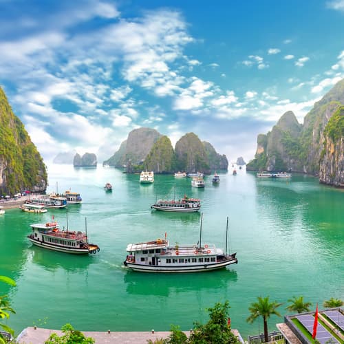 ล่องเรืออ่าวฮาลอง