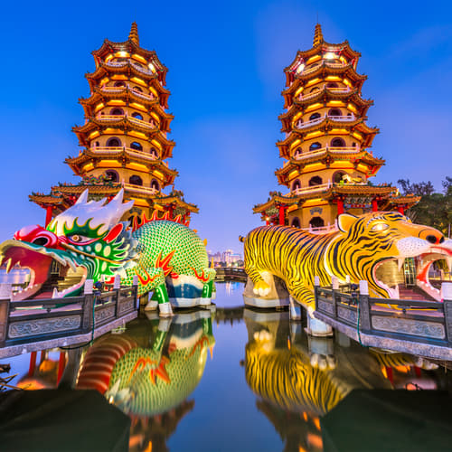 เจดีย์เสือมังกร