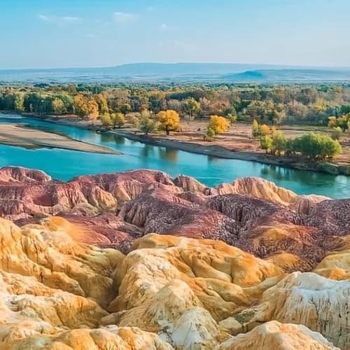 ธารน้ำห้าสี Wucaitan