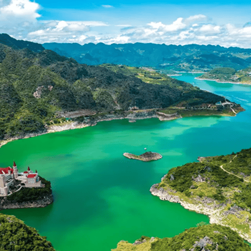 ล่องเรือทะเลสาบว่านฟงหู