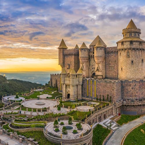 อิสระเที่ยวชมบานาฮิลล์ตามอัธยาศัย