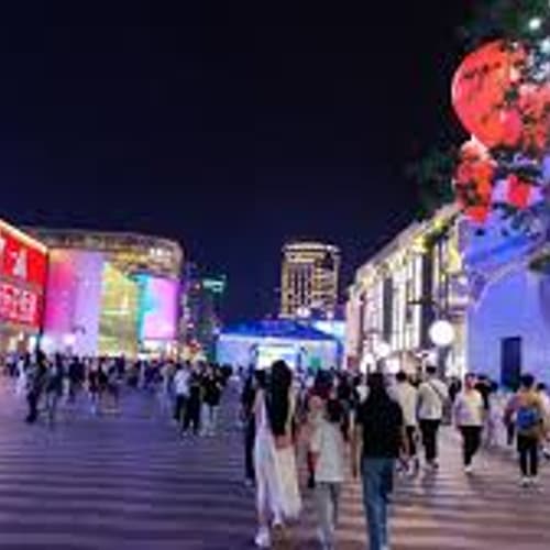 ถนนคนเดิน Hubin Road 