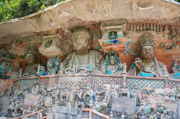 ทัวร์จีน ฉงชิ่ง 6 วัน 5 คืน อุทยานหลุมฟ้า ผาหินแกะสลักต้าจู๋ บิน HU (BKK)
