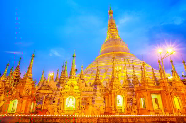 ทัวร์พม่า ย่างกุ้ง 3 วัน 2 คืน อินทร์แขวน เทพทันใจ บิน 8M (BKK)