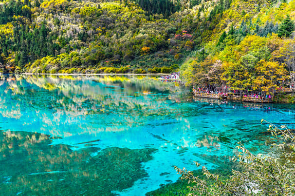 ทัวร์จีน เฉิงตู 6 วัน 5 คืน GO1TFU-SL014 อุทยานสี่ดรุณี อุทยานปี้เผิงโกว อุทยานจิ่วจ้ายโกว...วิวที่ฮีลใจ *นั่งรถไฟความเร็วสูง/ไม่ลงร้านช้อป* (ผ่อน 0%) บิน SL (DMK)