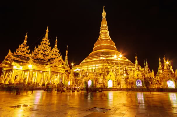 ทัวร์พม่า 1 วัน ย่างกุ้ง เทพทันใจ เจดีย์ชเวดากอง บิน FD (DMK)