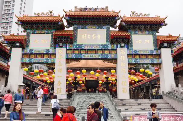 ทัวร์ฮ่องกง ฮ่องกง 3 วัน 2 คืน GO1HKG-TG014 วัดหวังต้าเซียน วัดกวนไท วัดเจ้าแม่กวนอิมซีซ้าน จิมชาจุ่ย (ผ่อน 0%) บิน TG (BKK)