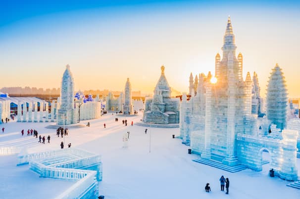 ทัวร์จีน ชิงเต่า 7 วัน 4 คืน BT-HRB17_SC ฮาร์บิน ชิงเต่า ยาบูลี่ มู่ตันเจียง หมู่บ้านหิมะ บิน SC (BKK)