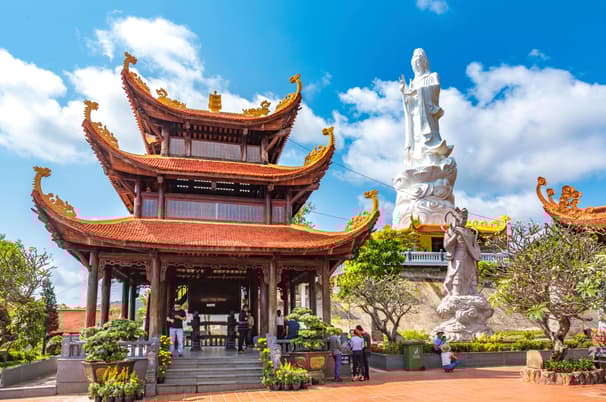 เวียดนาม เกาะฟูก๊วก 3วัน2คืน RE-1VPQC32VZ-10 Grand World Phu Quoc Vin wonders ศาลเจ้าดิงเกา Sun Set Town บิน VZ (BKK)