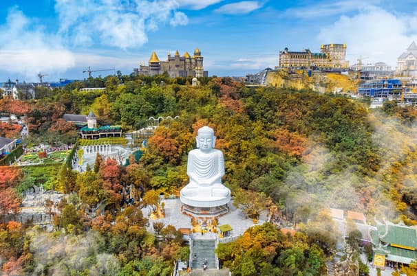 ทัวร์เวียดนาม ดานัง เว้ ฮอยอัน 4 วัน 3 คืน PV-MIRACLE-VN หมู่บ้านกั๊มทาน หมู่บ้านแกะสลักหินอ่อน เมืองโบราณฮอยอัน วัดเจดีย์เทียนมู่  บิน VN (BKK)