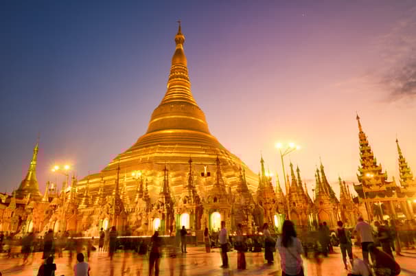 ทัวร์พม่า ย่างกุ่ง 1 วัน 59513 WDRGN004 เจดีย์สุเหร่ พระมหาเจดีย์กาบาเอ พระเจดีย์โบตะทาวน์ พระมหาเจดีย์ชเวดากอง บิน FD (DMK)