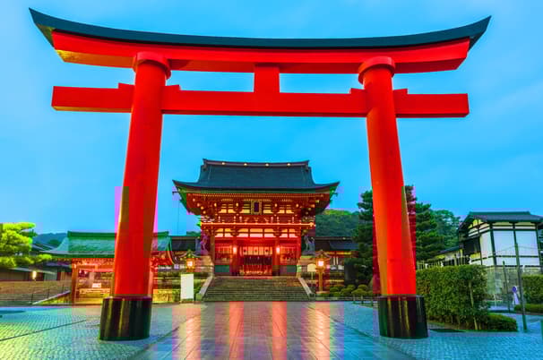 ทัวร์ญี่ปุ่น โอซาก้า 5 วัน 3 คืน ZGKIX-2619VZ ศาลเจ้าฟูชิมิอินาริ วัดคิโยมิสึ ถนนสายกาน้ำชา บิน VZ (BKK)