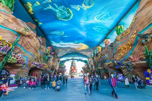 ทัวร์ฮ่องกง จู่ไห่ 3 วัน 2 คืน BT-HKG61_CX กระเช้าลอยฟ้านองปิง Chimelong Ocean Kingdom หาดทรายรีพัสล์เบย์ บิน CX (BKK)