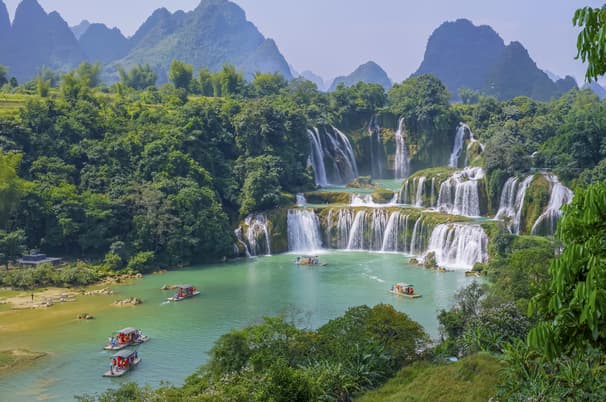 ทัวร์จีน หนานหนิง 5 วัน 4 คืน MTWT260097 อุทยานภาพเขียนร้อยลี้ ถ้ำน้ำแข็งหลงกง เมืองโบราณจิ่นซิ่ว บิน GX (BKK)