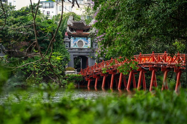 ทัวร์เวียดนาม ฮานอย ตามด๋าว นิงห์บิง 4 วัน 3 คืน TTCNXHAN-FD002 วัดหง๊อกเซิน ทะเลสาบคืนดาบ ชมวิวปราสาทตามด๋าว บิน FD (CNX)