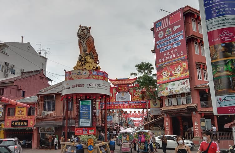 ถนนคนเดิน Jonker Street 