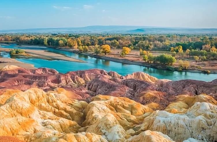 ธารน้ำห้าสี Wucaitan