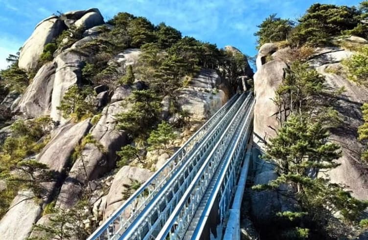 บันไดเลื่อนภูเขาหลิงซาน